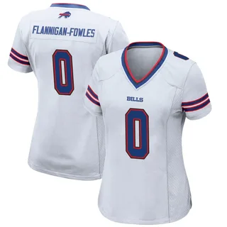 Demetrius Flannigan-Fowles Women's Buffalo Bills Nike Jersey - Game White