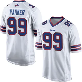 T.J. Parker Men's Buffalo Bills Nike Jersey - Game White
